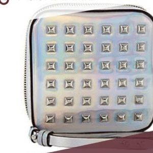 SALE! REBECCA MINKOFF SAMMY SQUARE STUDDED CLUTCH